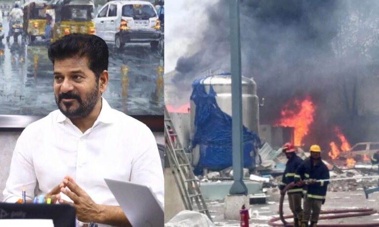Pashamylaram Fire CM