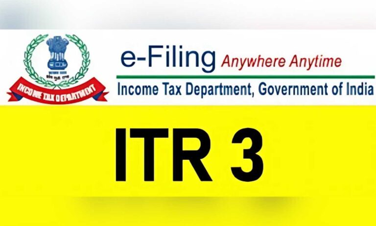 ITR-3 e-Filing