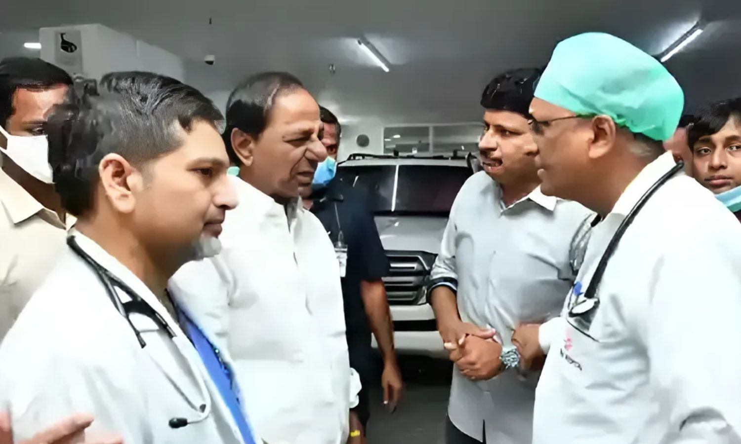 KCR Hospitalised