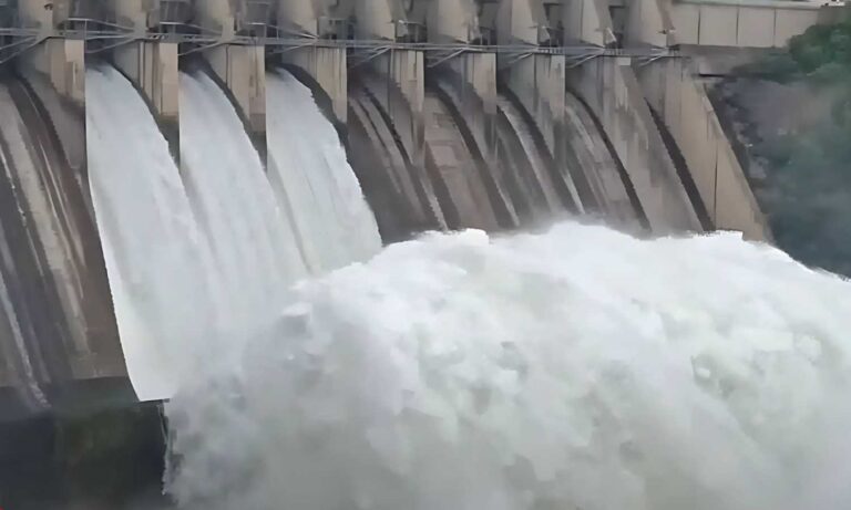 Srisailam Gates Opened