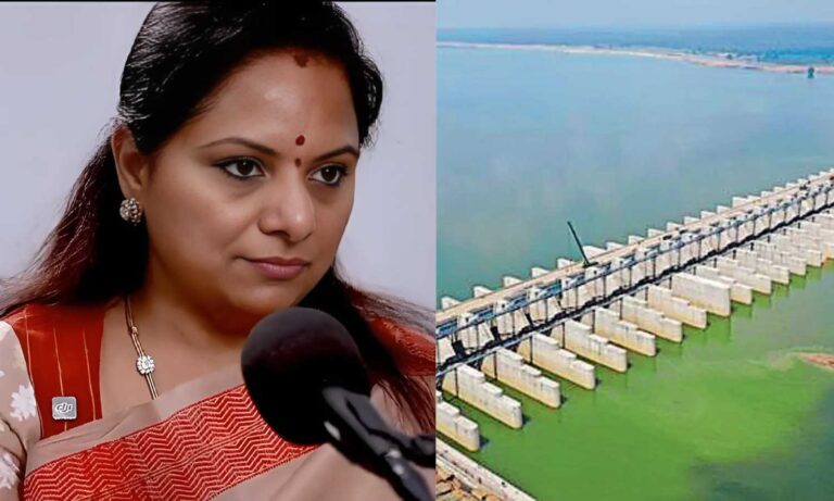 Kavitha rebuts Medigadda