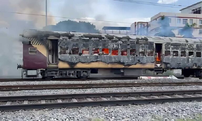 Burning Train