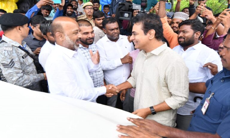 KTR Bandi Sanjay