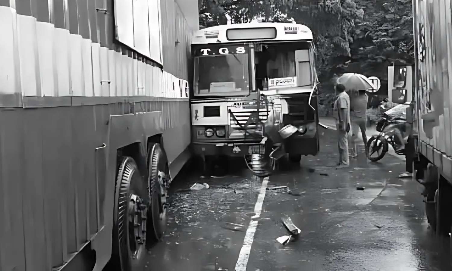 Thallada accident