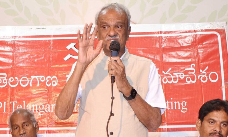 CPI Leader K Narayana