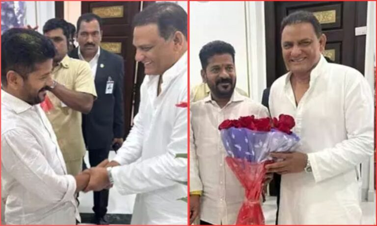 Azharuddin Cabinet Induction