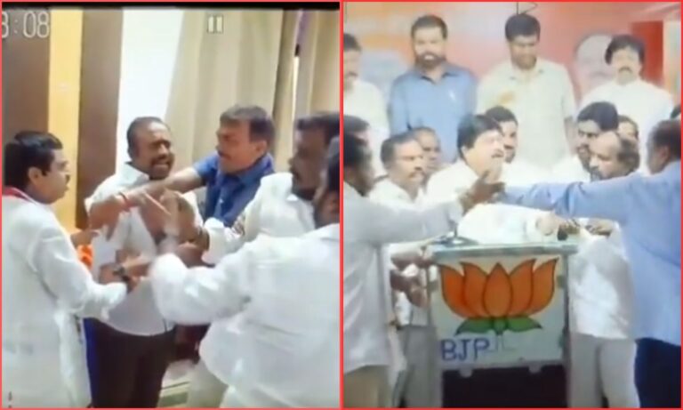 BJP BC Leaders Clash