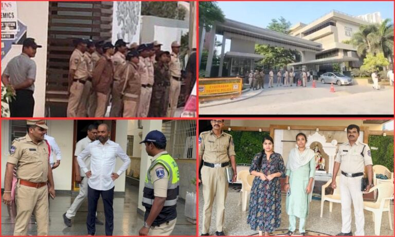 BRS Leaders Detained