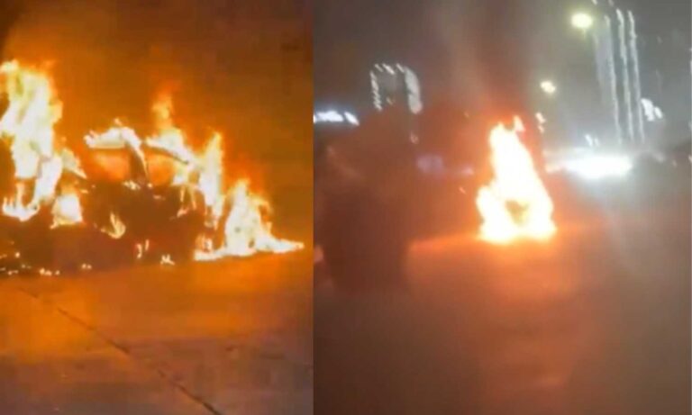 ORR Car Fire