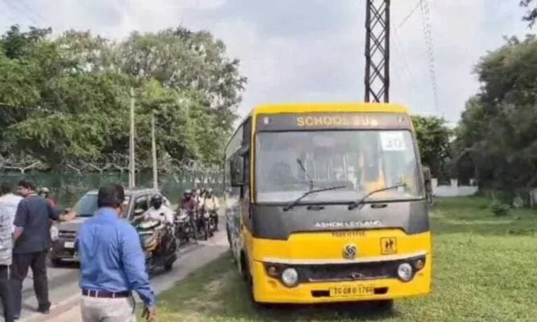 School Bus Fire