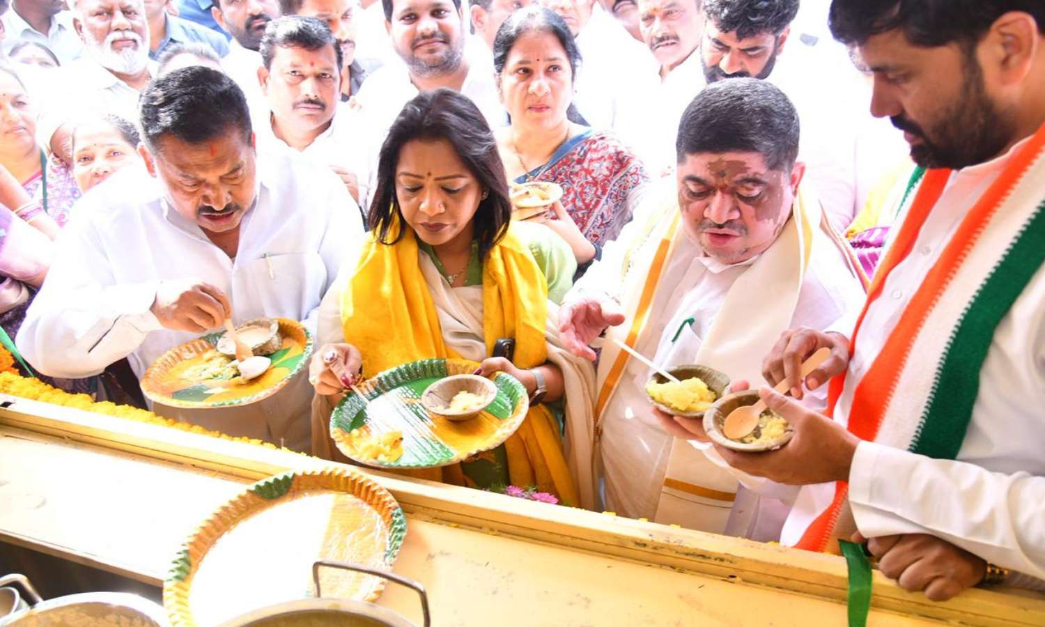 Indiramma Canteen Launch