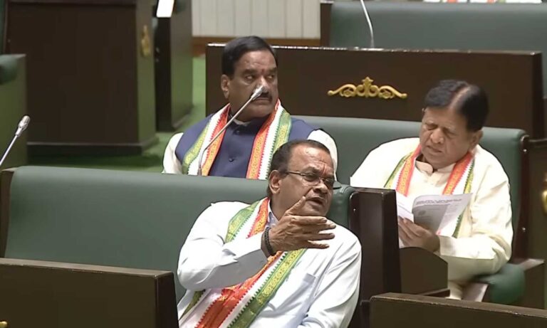 KCR criticised for leaving Telangana Assembly before tribute to deceased MLAs; Minister Komatireddy calls it disrespectful.