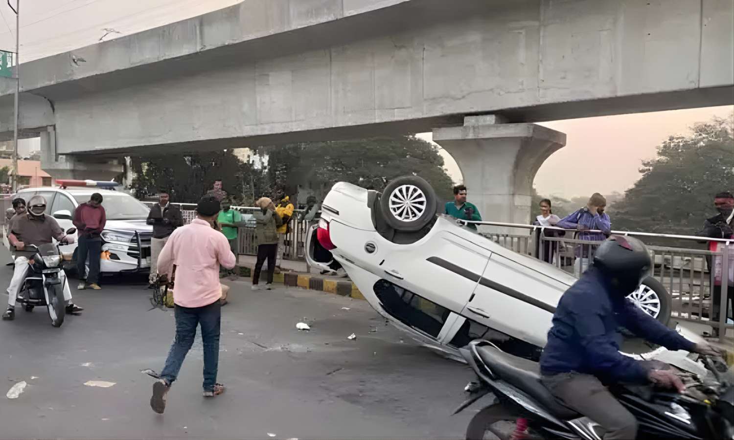 Flyover Accident