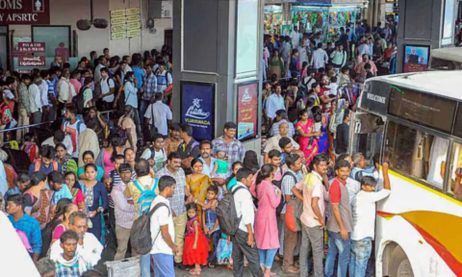 RTC earned ₹67.40 crore during Sankranti due to special bus services. Daily income rose sharply as travel demand surged.