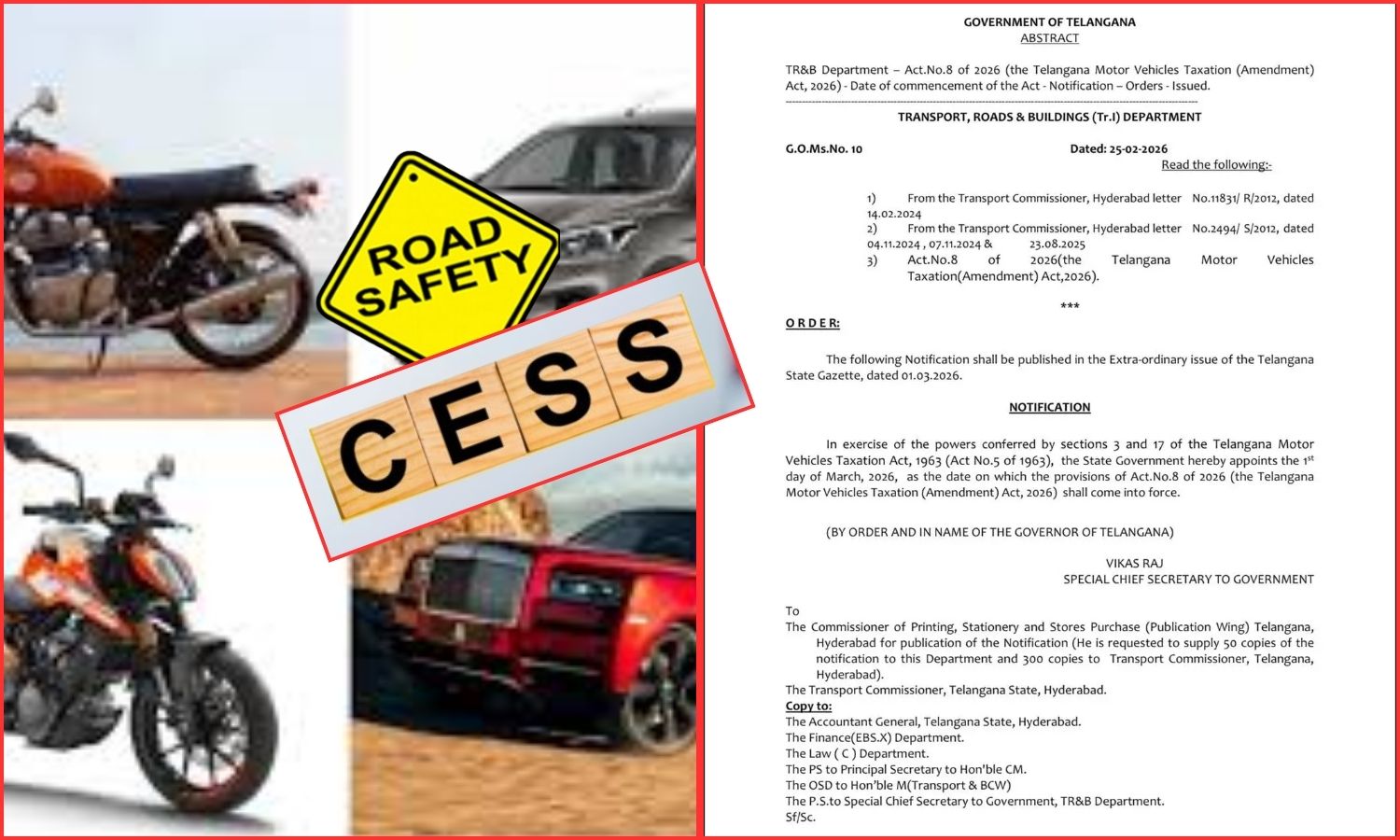 Vehicle Cess