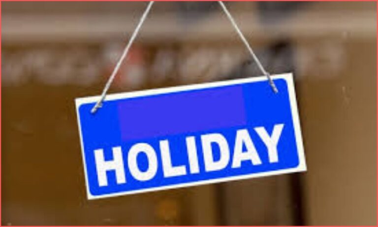 Municipal Holidays