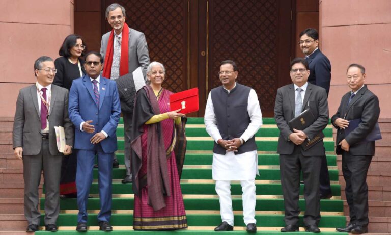 Union govt aims for 4.3% fiscal deficit in FY 2026–27, targeting debt-to-GDP at 50% by FY 2030–31. Growth & spending aligned to goal.