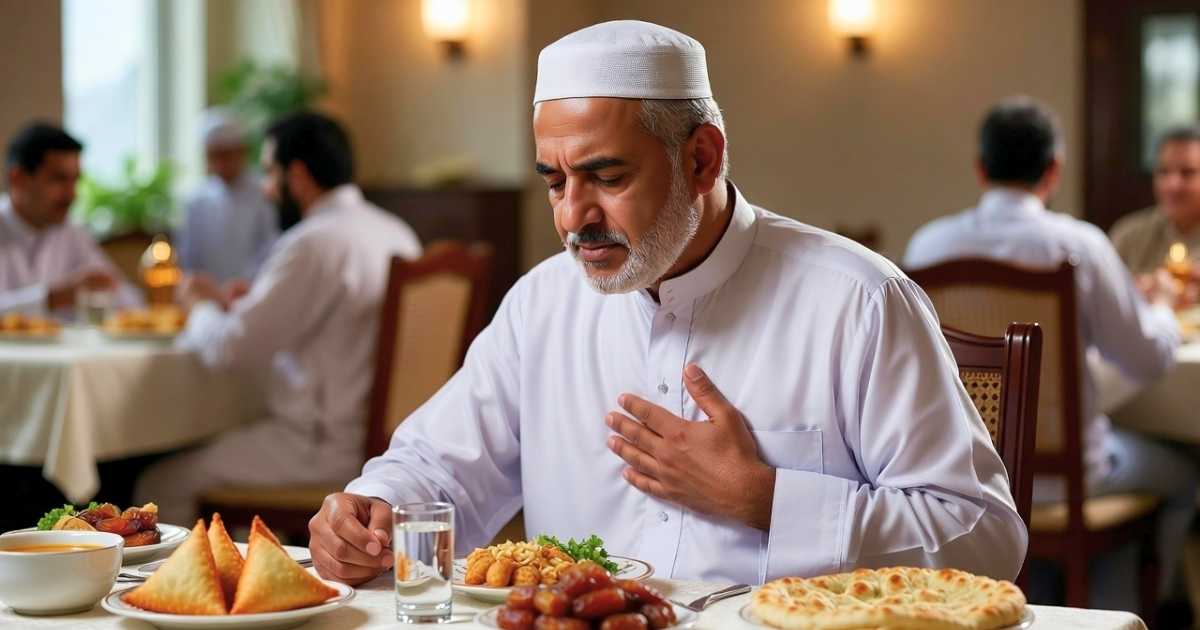 Breathlessness After Iftar