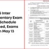 Exam Schedule