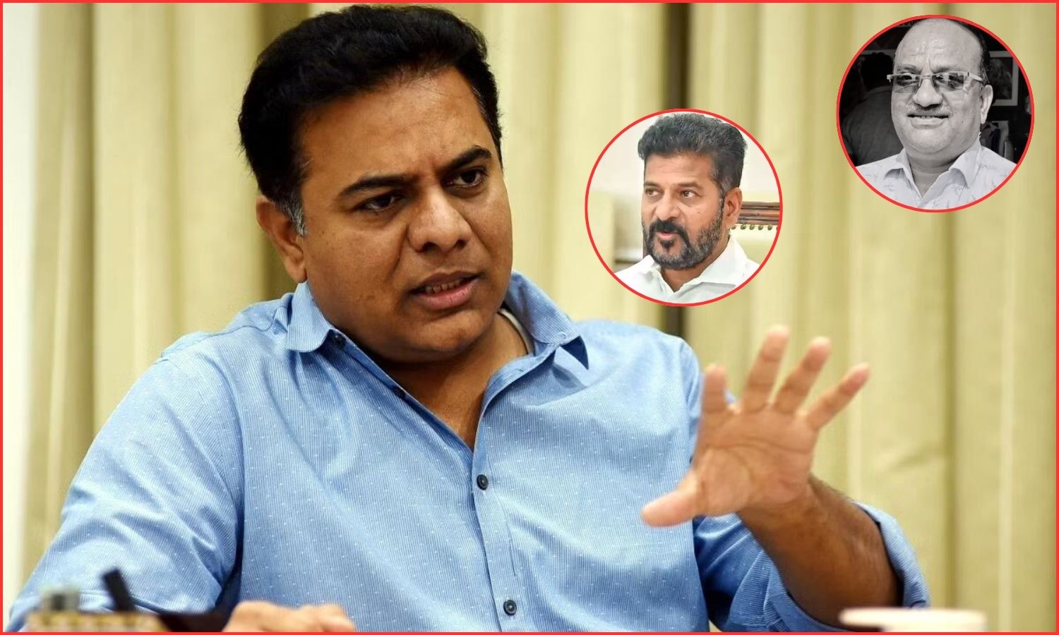 KTR Blames Government