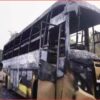 Bus Fire Incident