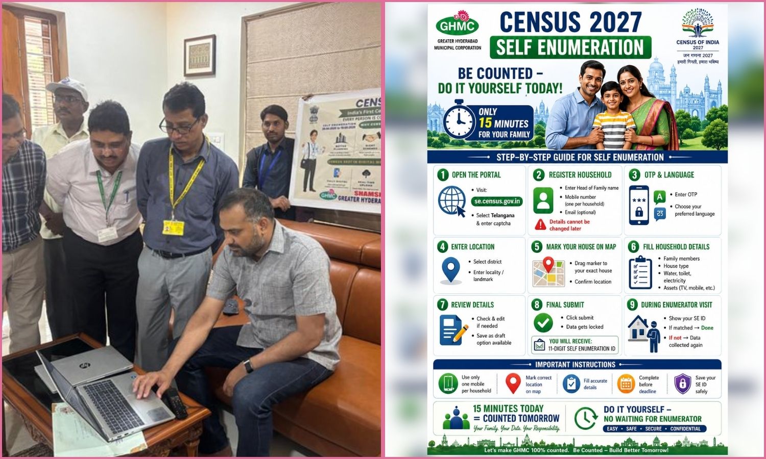 Hyderabad Census Drive