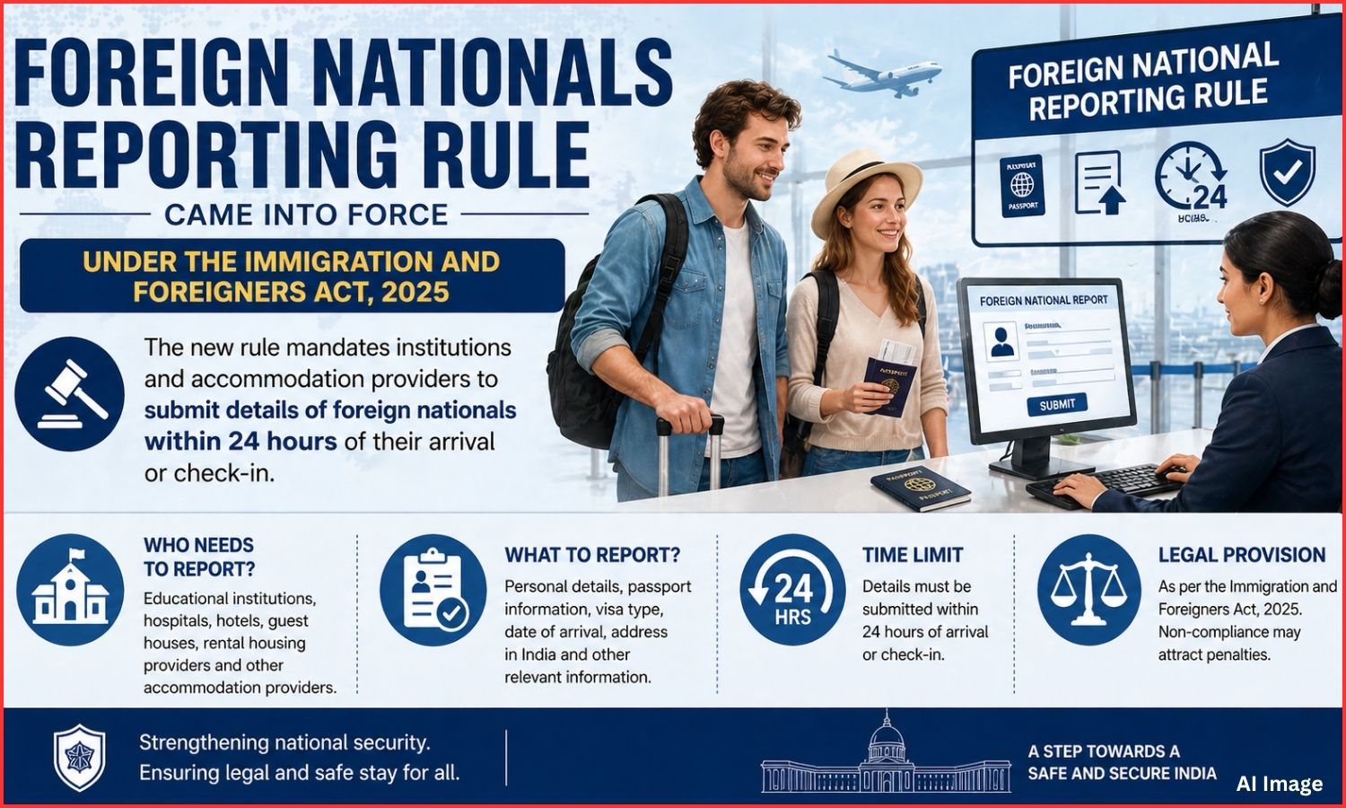 Foreigner Reporting Rule