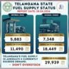 Telangana Fuel Supply