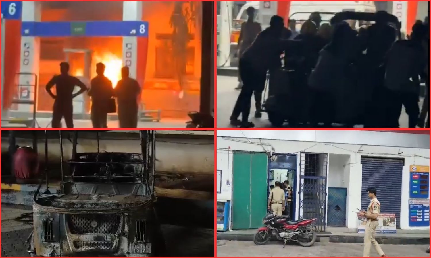 Petrol Station Fire