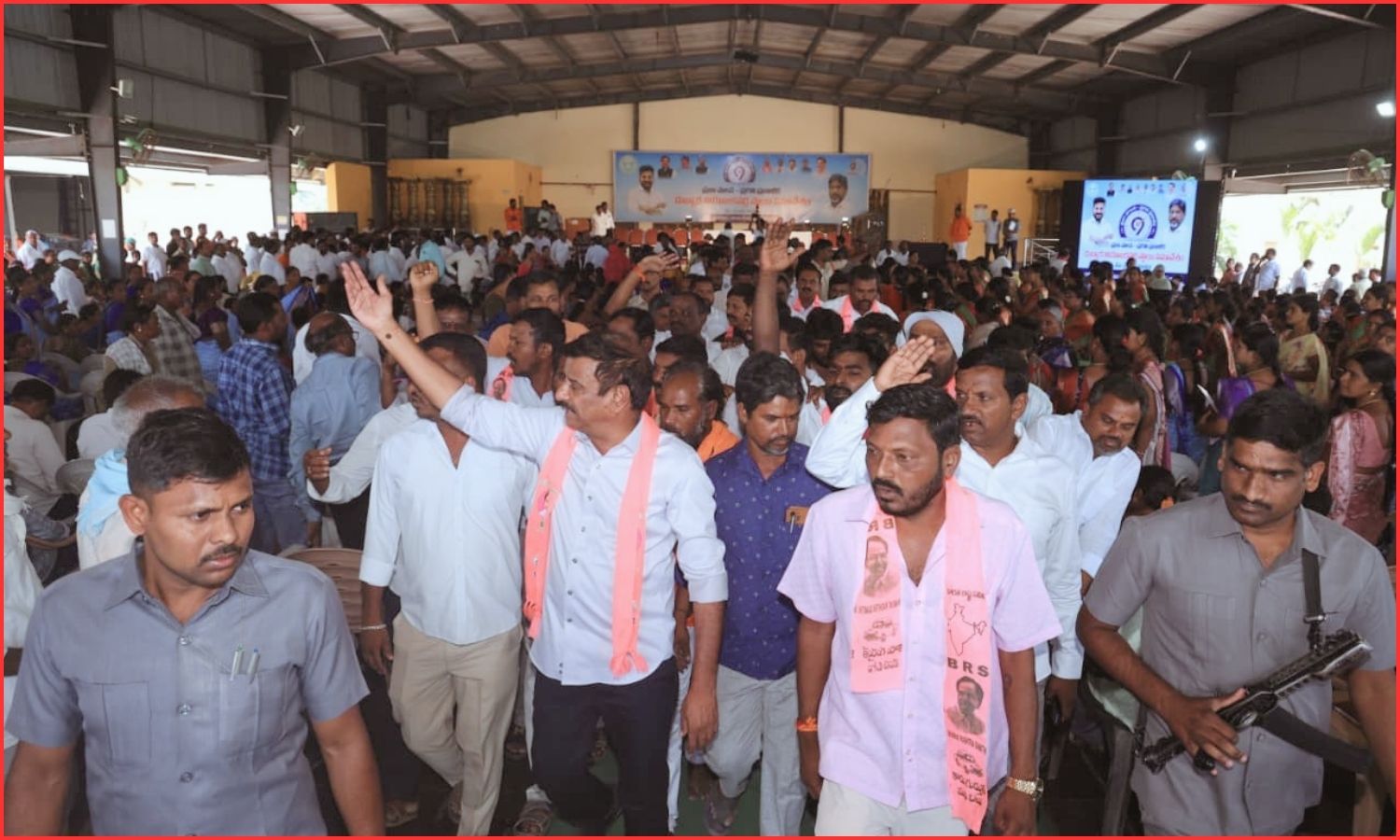 Farmers Protest Telangana