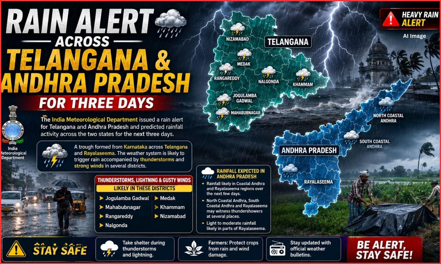 Thunderstorm Rain Alert