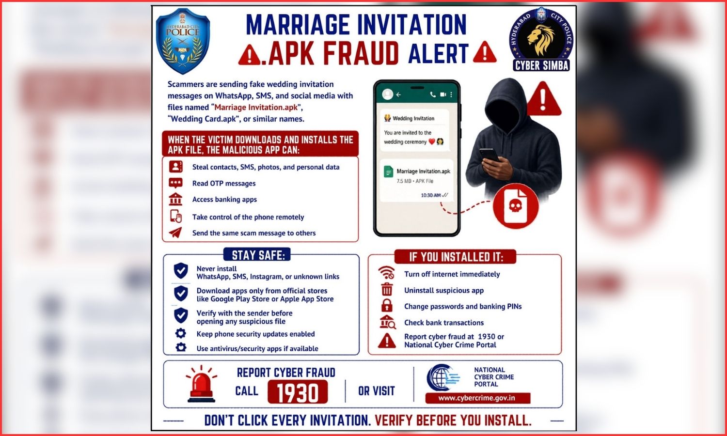 Wedding APK Scam