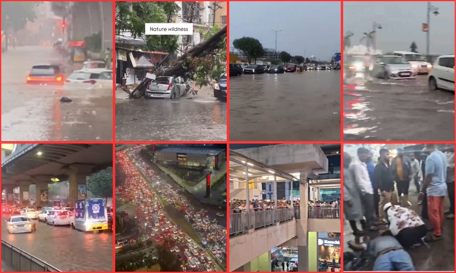 Urban Rain Gridlock