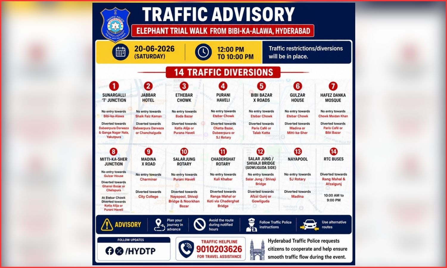 Traffic Advisory