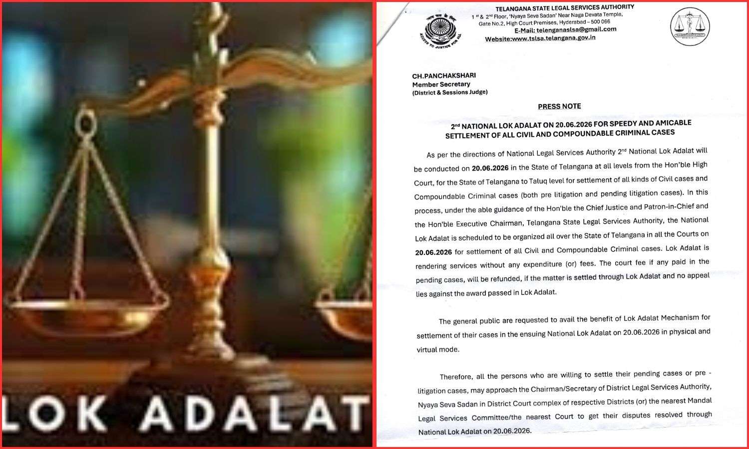 Legal Settlement