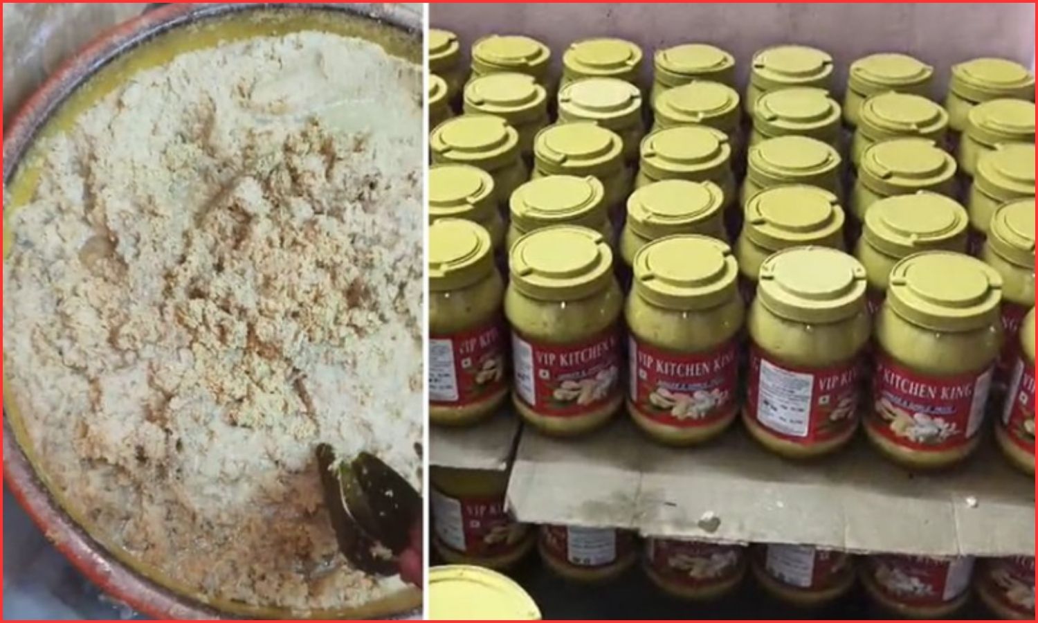 ملاوٹ شدہ ادرک لہسن پیسٹ بنانے والی فیکٹری بے نقاب، بڑی مقدار میں سامان ضبط | Food Safety