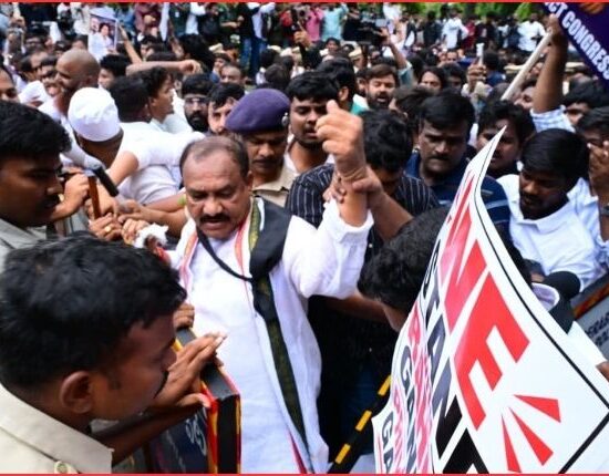 Raj Bhavan Protest