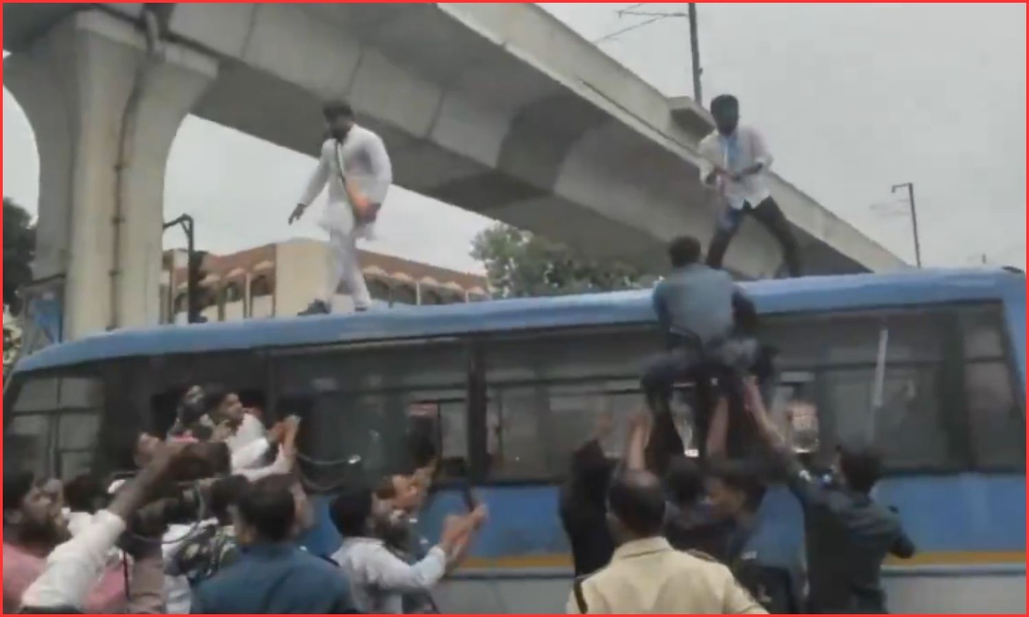 Gandhi Bhavan Clash