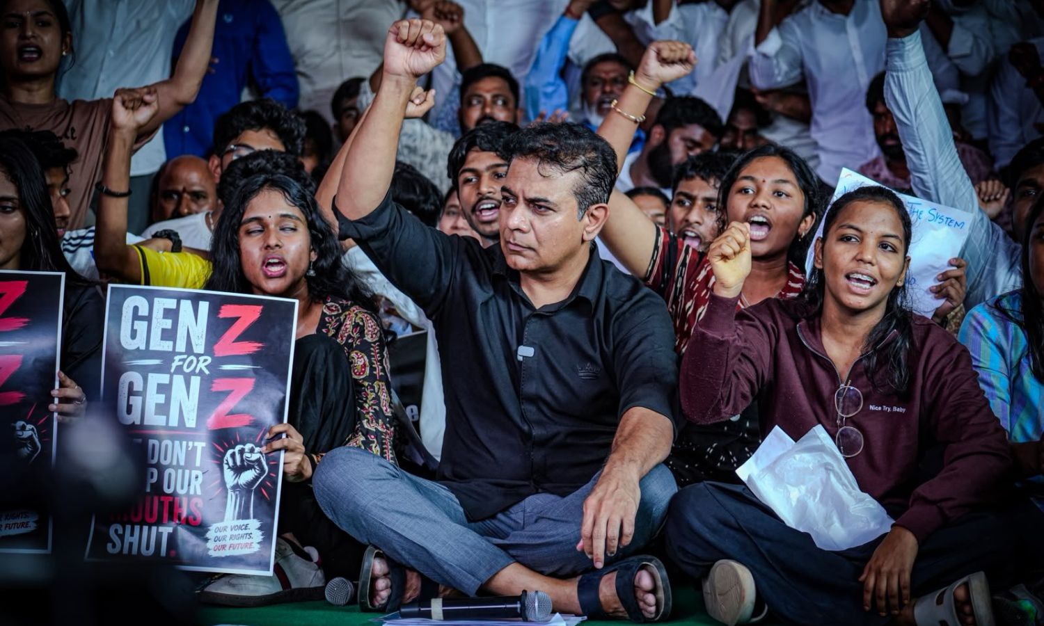 KTR Student Protest