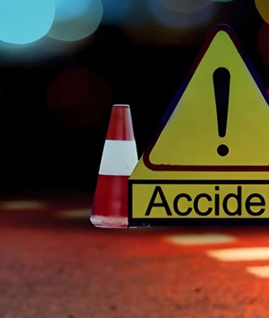 Lorry Bike Collision