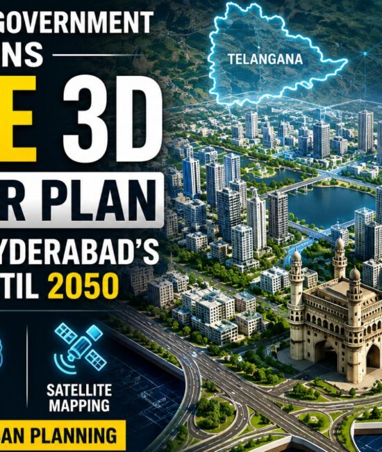 حیدرآباد کے لیے CURE 3D ماسٹر پلان | CURE 3D