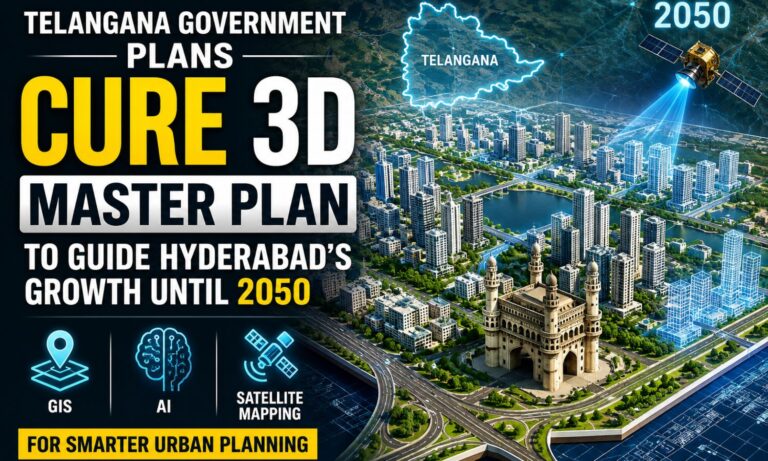 حیدرآباد کے لیے CURE 3D ماسٹر پلان | CURE 3D