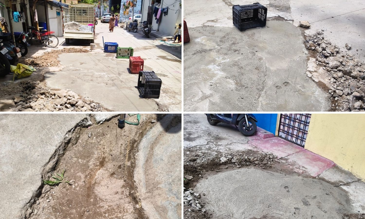 سری کرشنا نگر میں سڑکوں کی مرمت | Road Safety Repairs