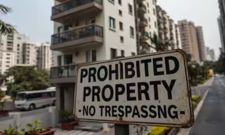 بی آر ایس کا ممنوعہ جائیدادوں پر حکومت پر حملہ | Prohibited Properties