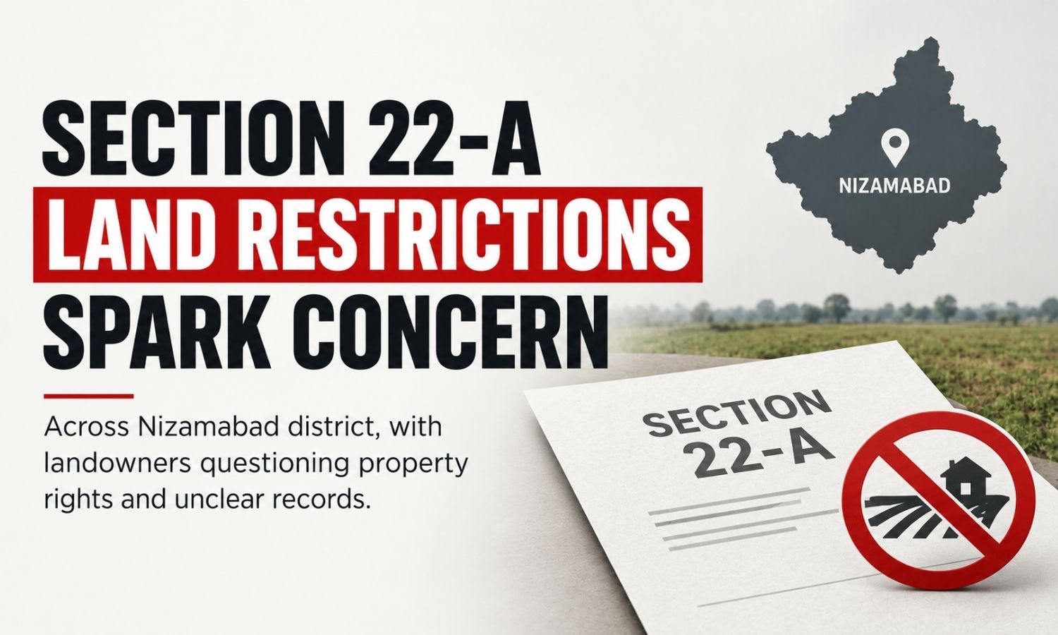 سیکشن 22-A اراضی پابندیوں پر بڑھتی تشویش | Section 22A