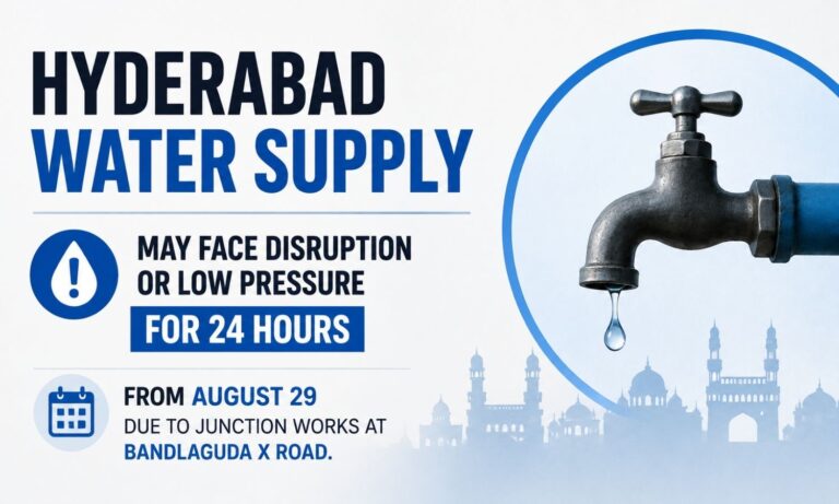 حیدرآباد میں 24 گھنٹے پانی کی فراہمی متاثر | Water Supply