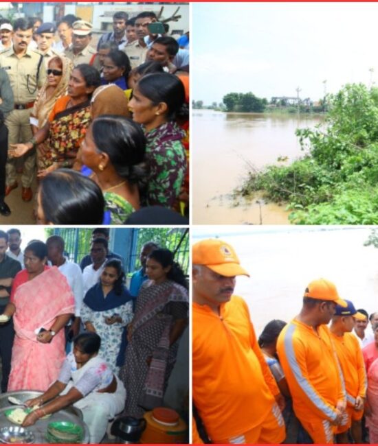 سیتکّا نے گوداوری سیلابی امداد کا جائزہ لیا | Godavari Flood Relief