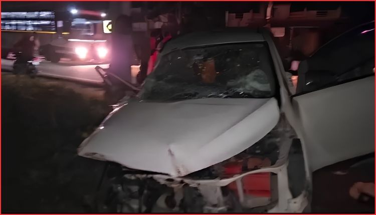 سرسلہ۔سدّی پیٹ شاہراہ حادثہ، ایک زخمی | Sircilla Highway Accident