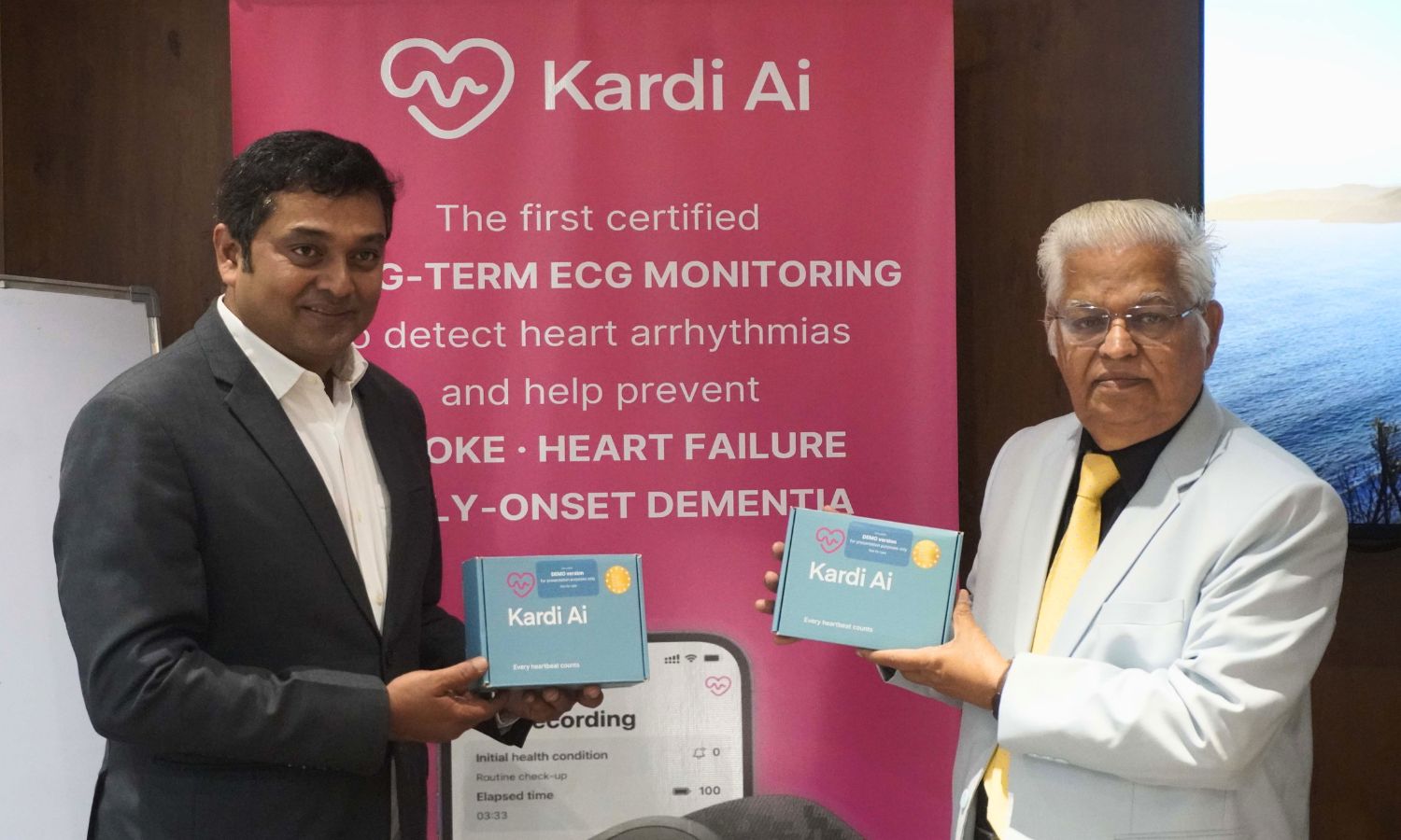 کارڈی اے آئی کی طویل مدتی دل کی نگرانی ٹیکنالوجی لانچ | Long Term ECG