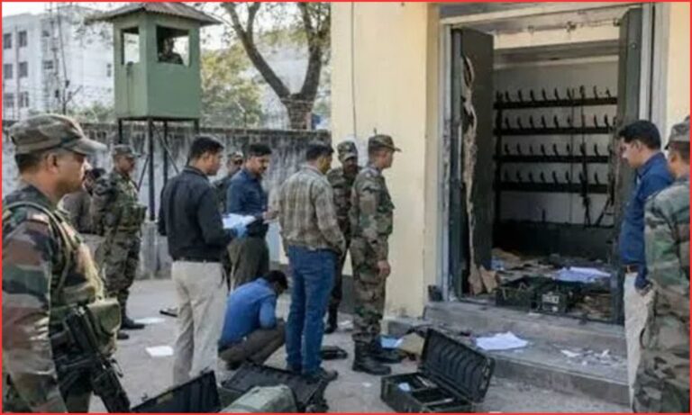 بولارم اسلحہ چوری کیس میں 3 افسران زیرِ حراست | Bolarum Arms